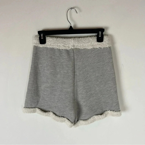 NWT DONNI. Poodle Sweat Shorts Gray Size S - Picture 2 of 5